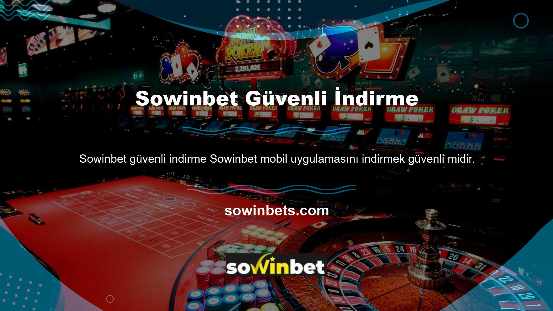 Sowinbet uygulamasını herhangi bir risk olmadan indirebilir miyim? Bahis sitelerinin bir parçası olan insanlar, en sevdikleri oyunları hareket halindeyken oynayabilmeleri için mobil uygulamaları kullanmayı severler
